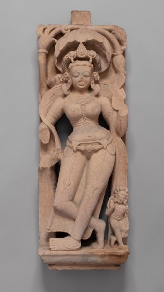 Celestial Beauty (Apsara), 8th century. Creator: Unknown.