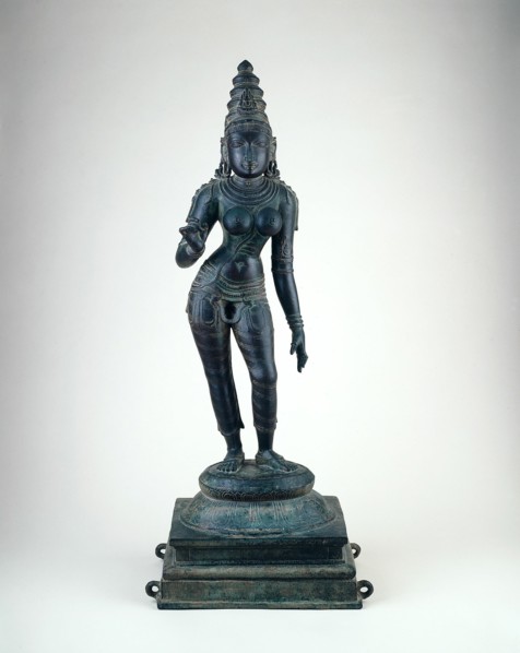 Goddess Uma, Consort of Shiva, Vijayanagar period, about 1500. Creator: Unknown.