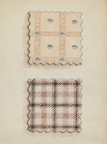 Vest Material, c. 1936. Creator: Robert Stewart.