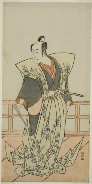 The Actor Ichikawa Danjuro V in an Unidentified Role, c. 1776. Creator: Katsukawa Shunko.