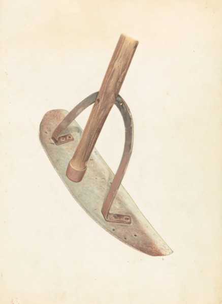 Amana Baker's Hoe, c. 1938. Creator: Arthur Stewart.