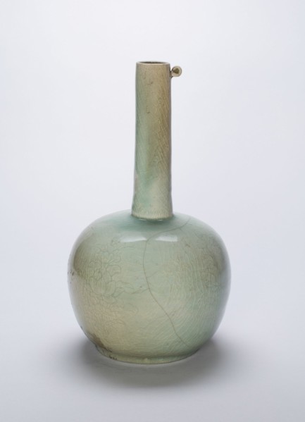 Bottle, Korea, Goryeo dynasty (918-1392), mid-12th century. Creator: Unknown.