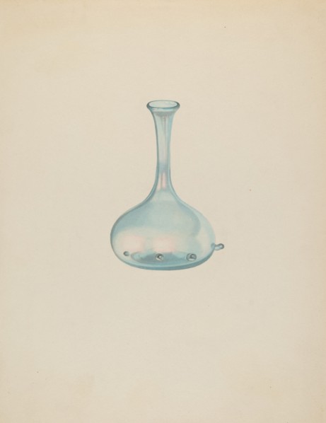 Vase, c. 1938. Creator: Isidore Steinberg.