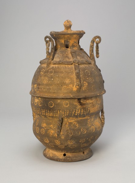 Reliquary Jar, Korea, Three Kingdoms period (57 B.C.-A.D. 668), early 7th century. Creator: Unknown.