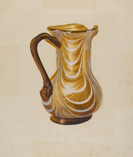 Pitcher, 1935/1942. Creator: Isidore Steinberg.