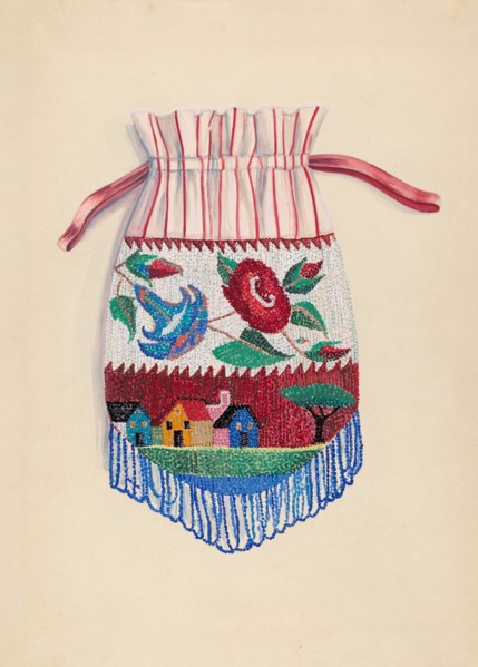 Bag, c. 1936. Creator: Ella Josephine Sterling.