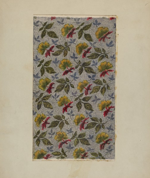 Calico, c. 1936. Creator: Florence Stevenson.