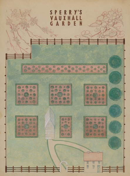 Sperry Gardens, c. 1936. Creator: George Stonehill.