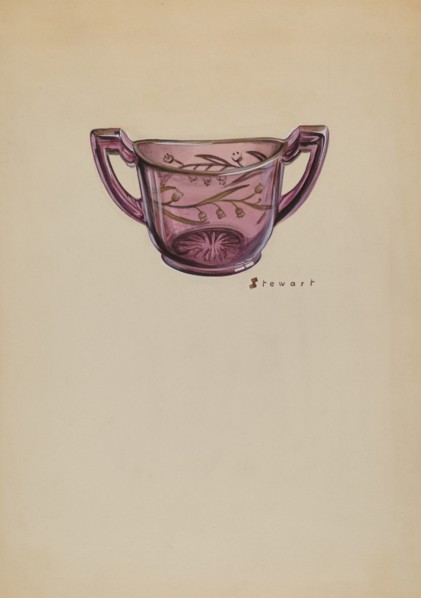 Sugar Bowl, c. 1937. Creator: Robert Stewart.