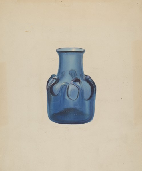 Vase, c. 1938. Creator: Isidore Steinberg.