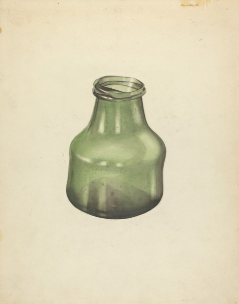 Jar, c. 1940. Creator: Isidore Steinberg.