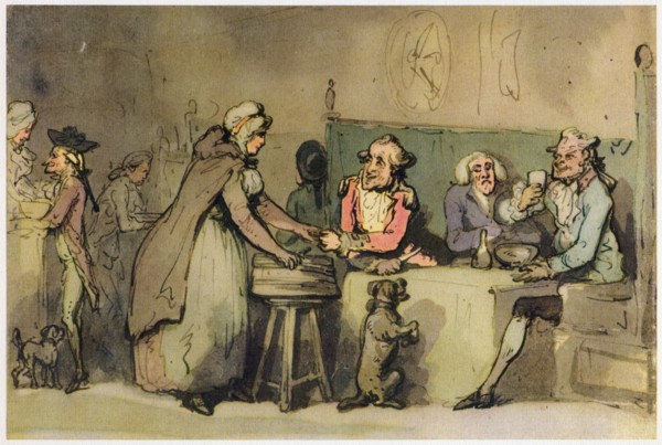 The Oyster Woman, c1780-1825. Creator: Thomas Rowlandson.