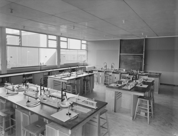 County High School, Gedling Road, Arnold, Gedling, Nottinghamshire, 11/09/1959. Creator: John Laing plc.