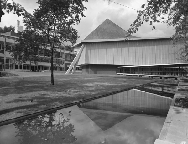 Commonwealth Institute, Kensington High Street, Kensington, London, 03/10/1962. Creator: John Laing plc.