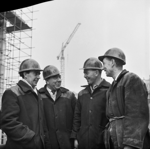Paternoster Square, City of London, 15/01/1963. Creator: John Laing plc.