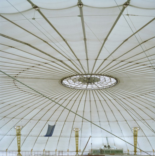 Millennium Dome, Drawdock Road, Greenwich, London, 28/01/1999. Creator: John Laing plc.
