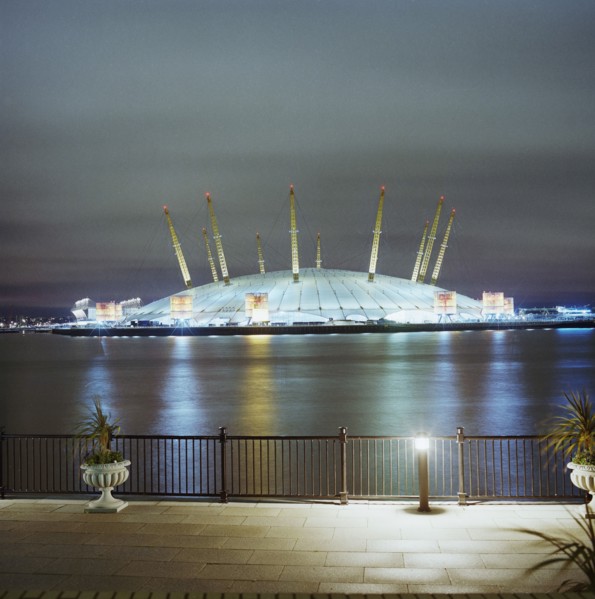 Millennium Dome, Drawdock Road, Greenwich, London, 01/12/1999. Creator: John Laing plc.