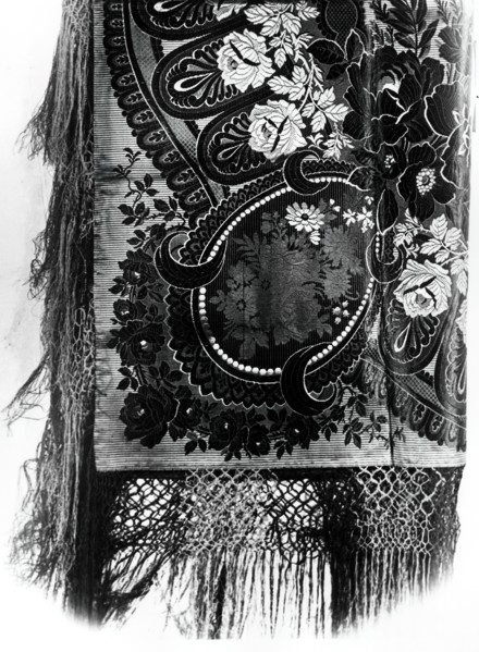 Shawl, England, 1865/70.