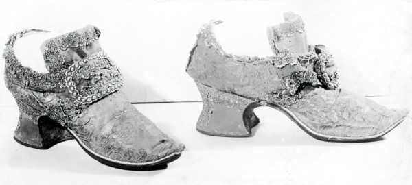 Pair of Shoes, England, 1720s/40s.