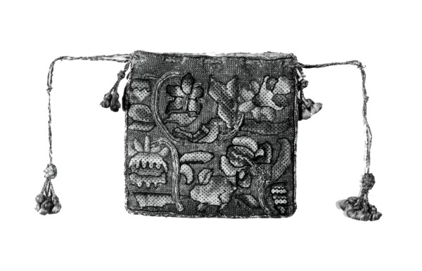 Bag (Needlework), England, 1601/25.