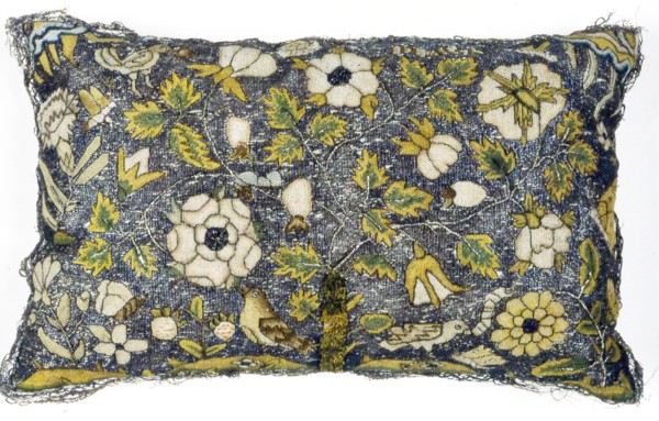 Pillow cover, England, c. 1620.