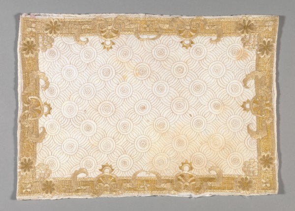 Pillow Sham, England, c.1720.