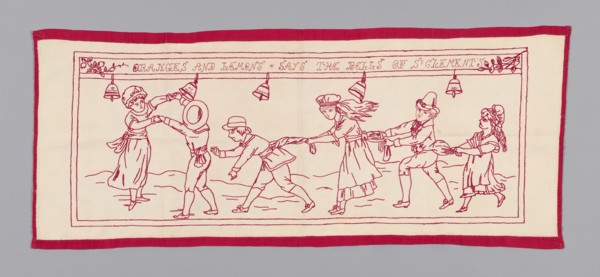 Scarf, England, c. 1875.