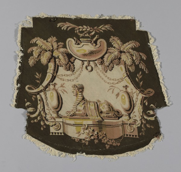 Chair Cover, England, Empire period, c. 1810.