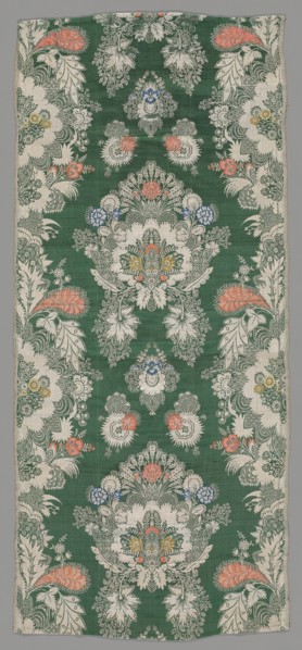 Length of Woven Silk, Netherlands, 1720s.