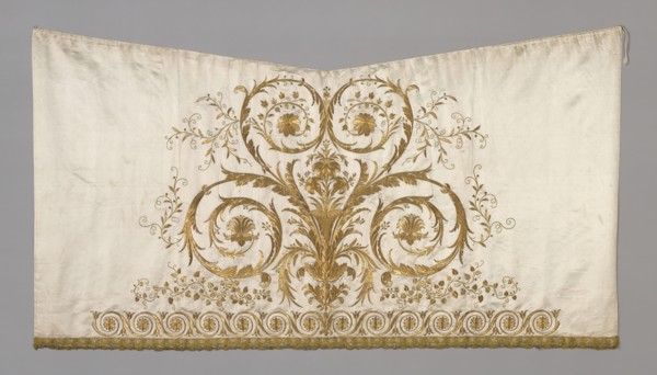Skirt from a Court Gown, France, 1805-15.