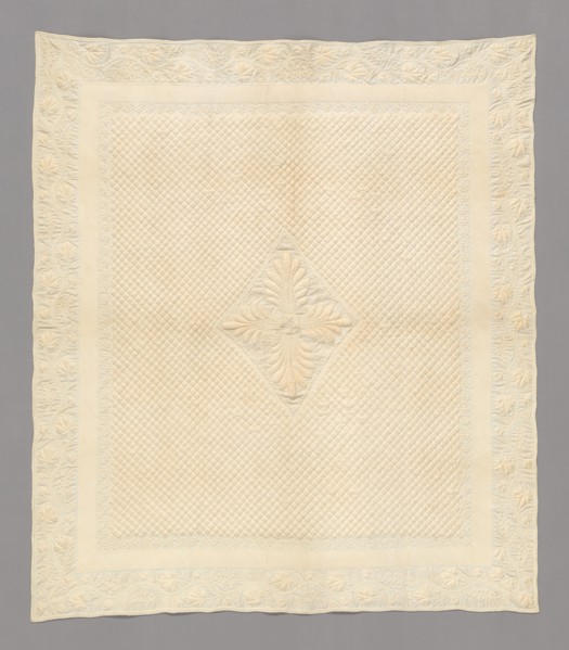 Bedcover, France, 1825/75.