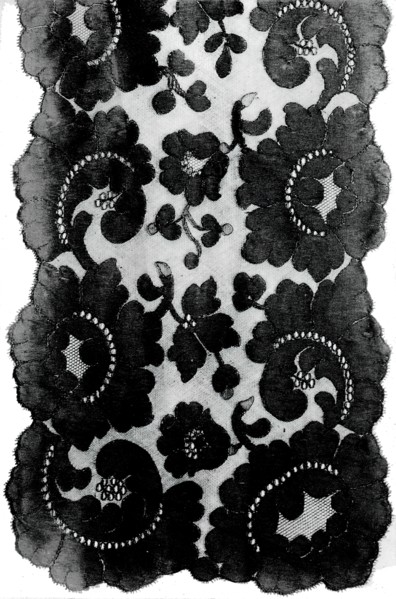 Stole, France, 1870s/80s.