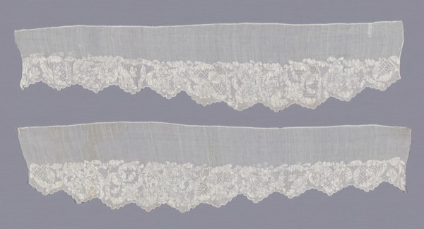 Pair of Sleeve Ruffles, France, Mid-18th century.