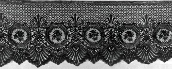 Flounce, France, 1870s/80s.