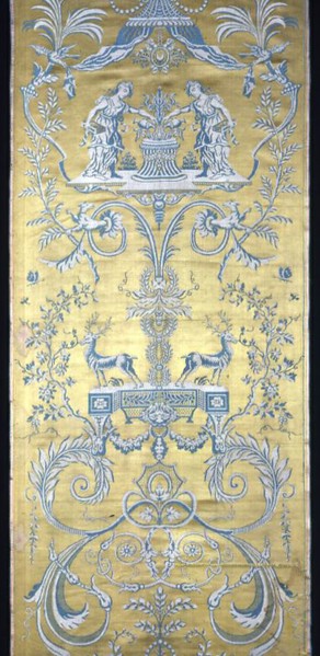 Panel, Lyon, Directoire period, c. 1785.