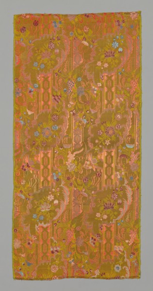 Panel (Dress Fabric), France, 1700/10.
