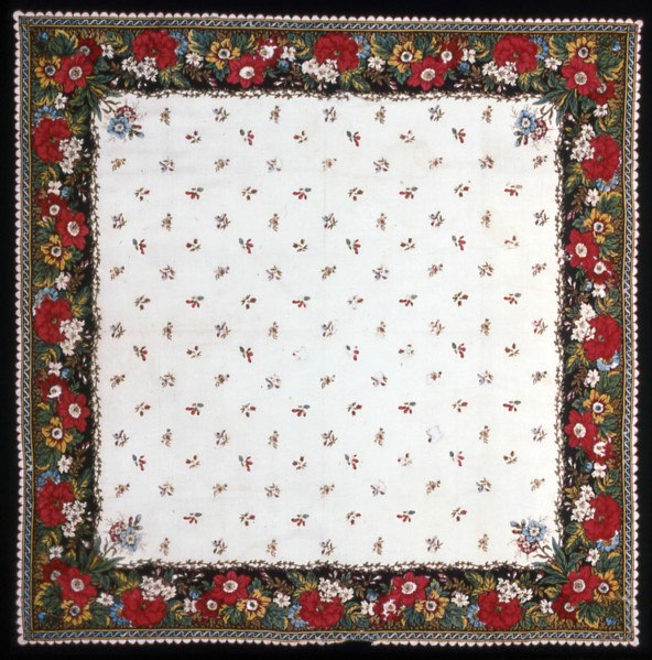 Handkerchief, Mulhouse, c. 1800/15.