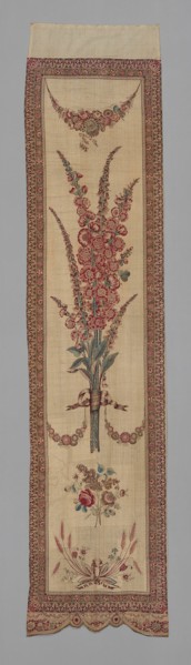 Curtain for Bed Set, France, 18th century.