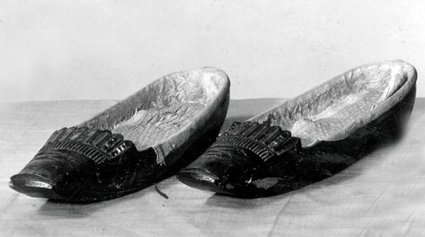 Pair of Sabots, Normandy, c.1780.