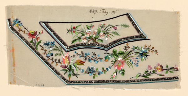 Salesman's Sample (Waistcoat Pocket), France, 1780/90.
