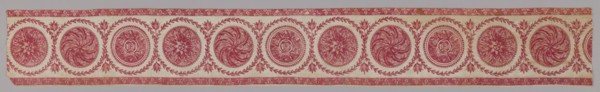 Border with Rosettes and Oak Leaves, France, c. 1800-1805.