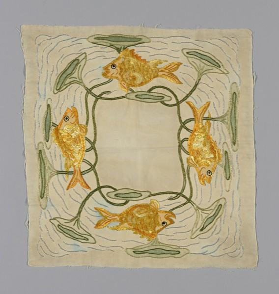 Pillow Cover, England, c. 1890.