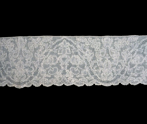 Flounce, France, 1740s/50s.