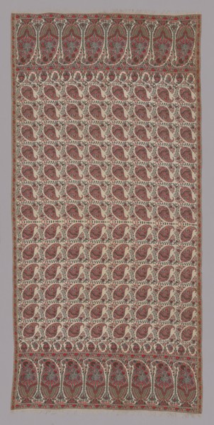 Long Shawl, Norwich, 1820/25.
