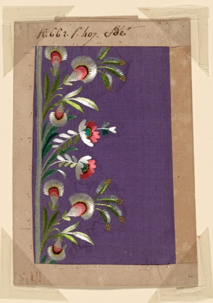 Salesman's Sample, France, 1780-1810.