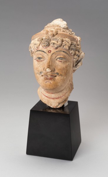 Head of a Bodhisattva, 3rd/5th century.