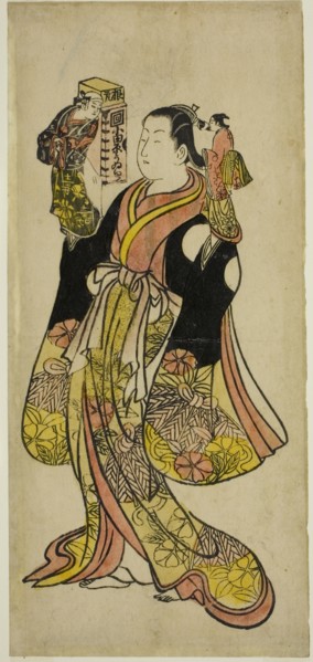 Puppeteer, c. 1730. Attributed to Okumura Toshinobu.