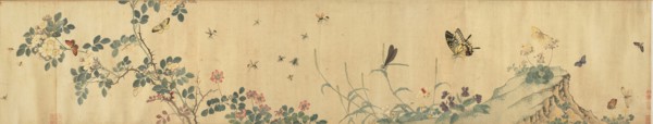 Flowers and Insects, Qing dynasty (1644-1911), reign of Kangxi (1662-1722) ??.