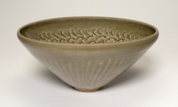 Deep Conical Bowl with Cloudlike Petals, Northern Song dynasty (960-1127), late 11th/early 12th century.
