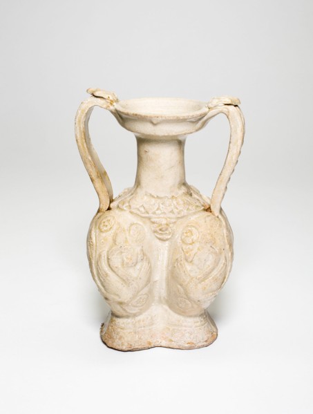 Double-Bodied Amphora Vase, Sui dynasty (581-618).